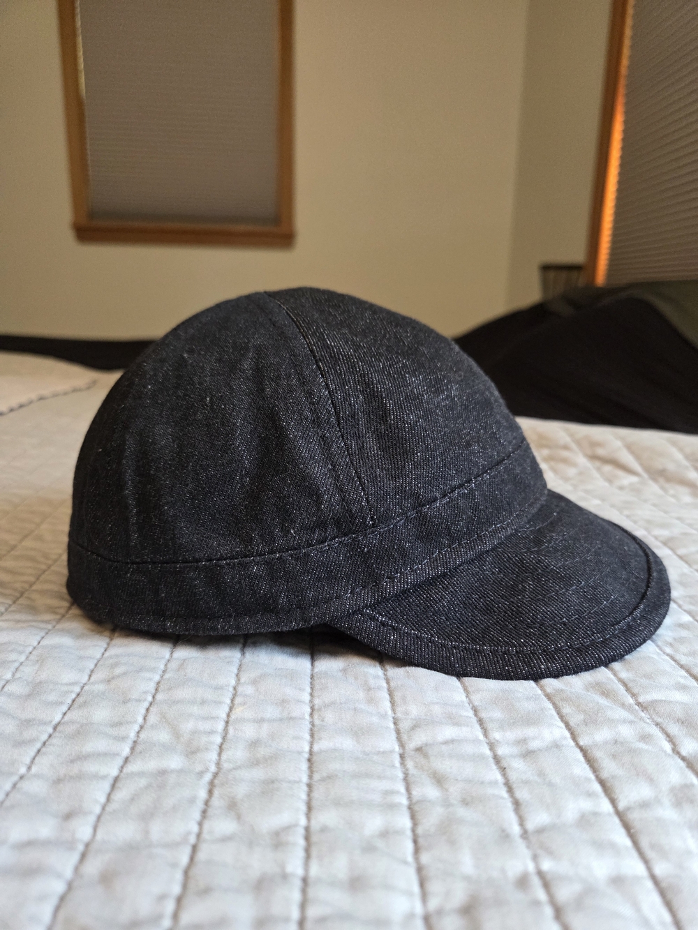 Sterkowski Mechanic Classic Black Denim Cap